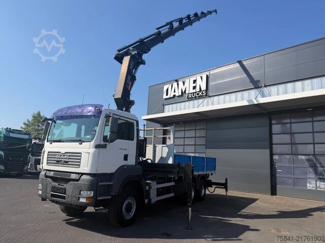 Kamion sa kranom MAN TGA 33.360 6x6 HIAB 422-8 HIPRO