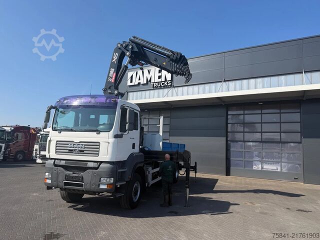 Kamion sa kranom MAN TGA 33.360 6x6 HIAB 422-8 HIPRO