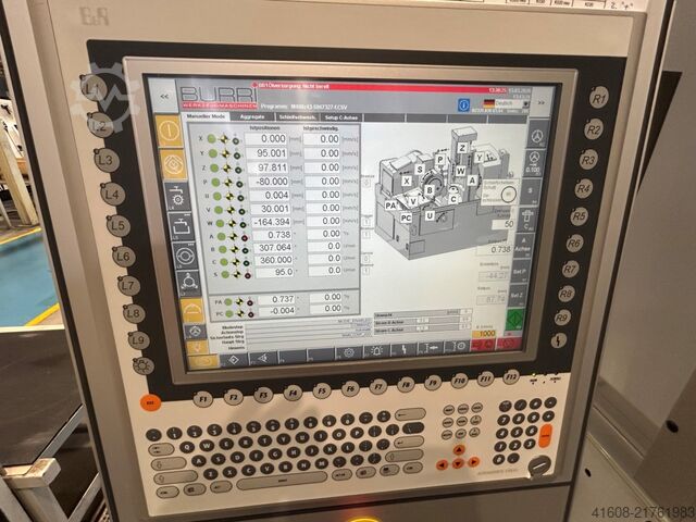 CNC stroj na broušení boků zubů Burri BZ 331