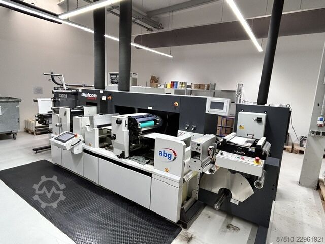 Etikettenverwerkingsmachines ABG International Omega Digicon Series 2