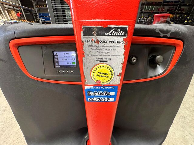 Serwis w 2019 roku + inspekcja UVV do 06/2027, 4 538 godzin pracy Linde L16i