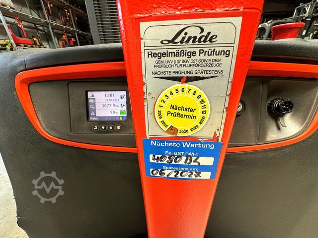 2019 Manutenzione + Revisione UVV 06/2027 3.077 ore Linde L16i