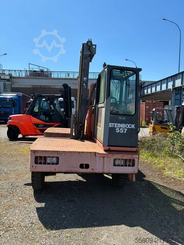 Zijlader heftruck Steinbock 557 D Perkins Motor 2600 std