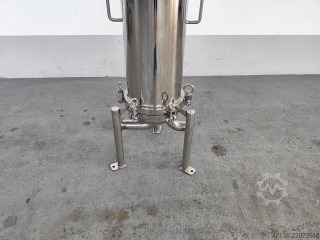Kaarsenfilterbehuizing – 5 × 30″ – SUS304 NORDFILTER 5 Kerzen 3 hoch