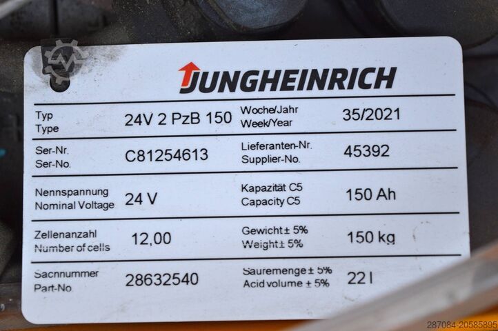 Paletový vozík Jungheinrich EJE C20