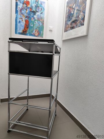 USM HALLER pult, řečnický pult a regál USM Haller Pult Stehtisch Regal