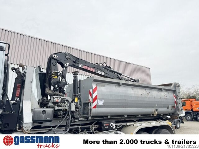 Afzetcontainer  Abrollcontainer mit Kran Jonsered 1300RST96, Funk