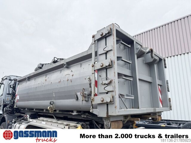 Afzetcontainer  Abrollcontainer mit Kran Jonsered 1300RST96, Funk