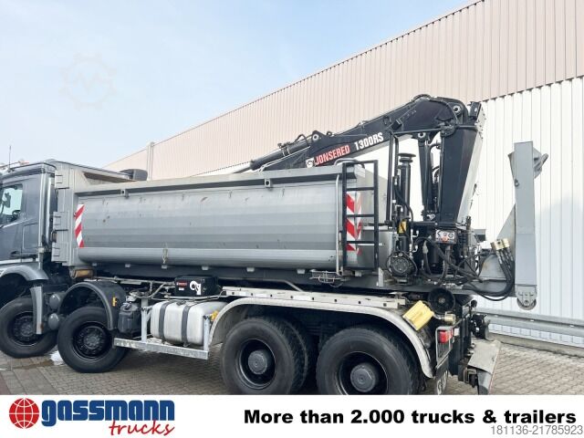 Afzetcontainer  Abrollcontainer mit Kran Jonsered 1300RST96, Funk