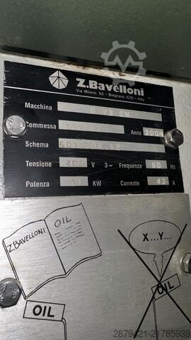 Faseskærer (fasefræser) Z. Bavelloni B 73 CN
