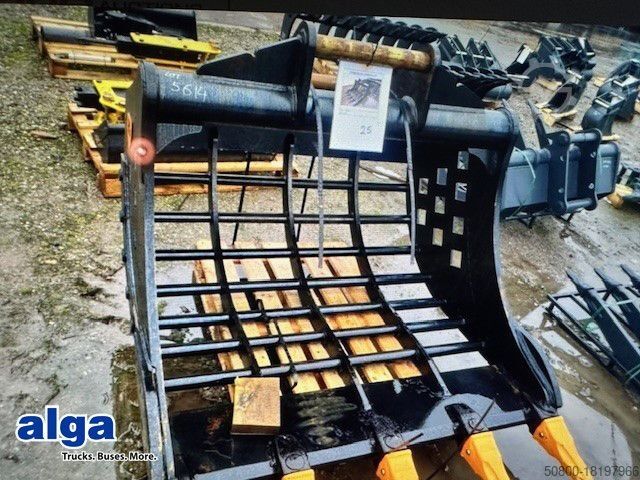 Rupsgraver Sieblöffel mit Zähne, für 22/30 t. Bagger