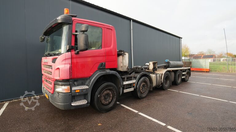 Alváz vezetőfülkével Scania P 400 10X4 CHASSIS EURO 5 498.000KM