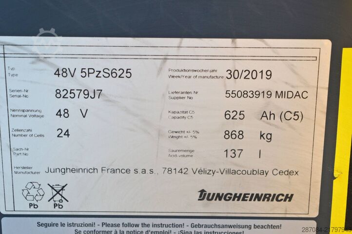 Targonca Jungheinrich EFG 218k