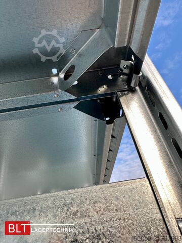 Estantería modular ca. 15,06 lfm. Fachbodenregale META H: 200 cm , T: 40 cm , 150 kg pro Ebene