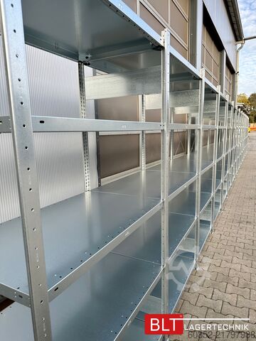 Estantería modular ca. 60,06 lfm. Fachbodenregale META H: 200 cm T: 60 cm , 150 kg pro Ebene