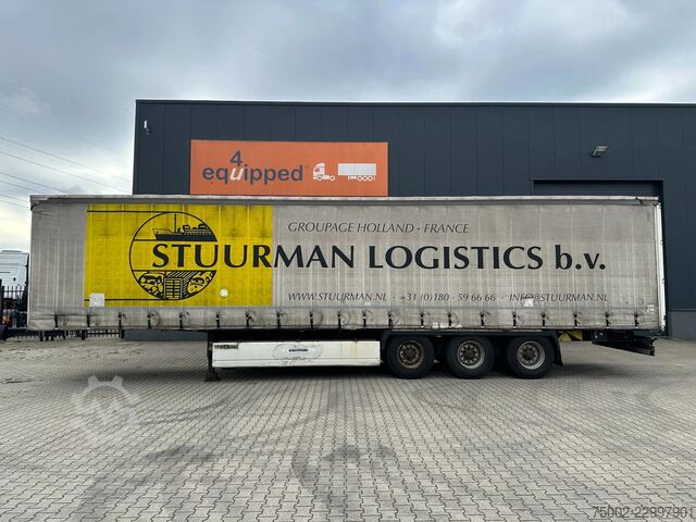 Krone, vnitřní výška 280 cm / zvedací náprava / schránka na palety / nápravy BPW s bubnovými brzdami Krone 280cm inside height / liftaxle / palletbox / BP...