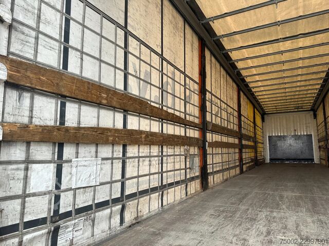 Krone, vnitřní výška 280 cm / zvedací náprava / schránka na palety / nápravy BPW s bubnovými brzdami Krone 280cm inside height / liftaxle / palletbox / BP...