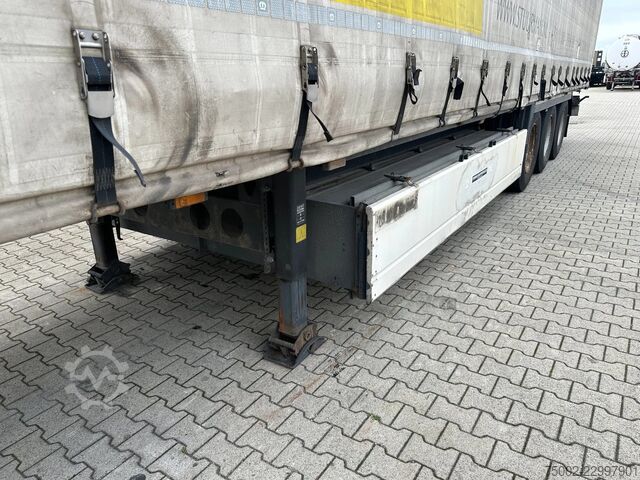 Krone, vnitřní výška 280 cm / zvedací náprava / schránka na palety / nápravy BPW s bubnovými brzdami Krone 280cm inside height / liftaxle / palletbox / BP...
