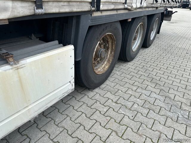 Krone, vnitřní výška 280 cm / zvedací náprava / schránka na palety / nápravy BPW s bubnovými brzdami Krone 280cm inside height / liftaxle / palletbox / BP...