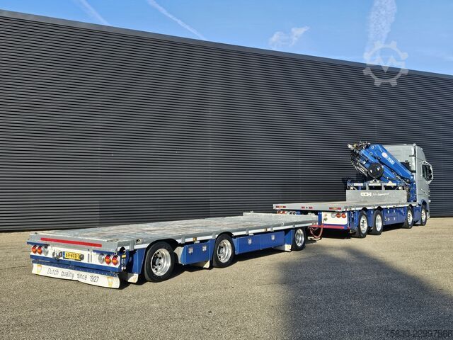 Volvo FH 500 8x2 / Guindaste HMF 70 tm + Reboque Jumbo Volvo FH 500 8x2 / HMF 70 tm CRANE + JUMBO TRAILER