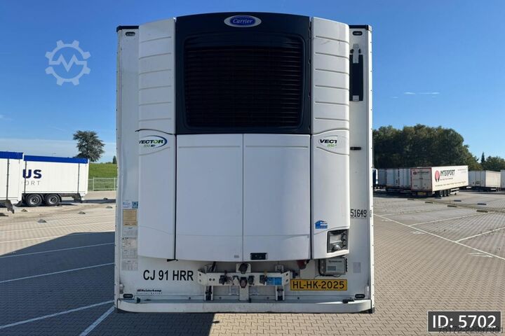 Krone SD / Carrier Vector 1950MT Dupla temperatura / Travões de disco / Porta-paletes Krone SD / Carrier Vector 1950MT Dual temp / Disk bra...