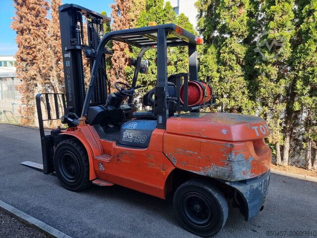 LPG vysokozdvižné vozíky Toyota 02-7FGA50