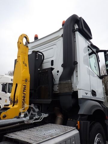 Hákový nosič kontejnerů MERCEDES-BENZ 2548 L 6x4H Pallift T20A Tele-Knick/HAD/Lenkachs