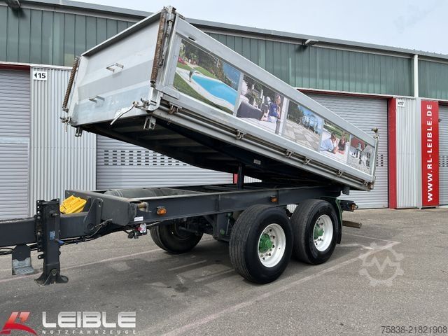 Driezijdige kipperaanhanger MÜLLER-MITTELTAL KA-TA 18*Dreiseiten-Alukipper*BPW*Öse 50mm*