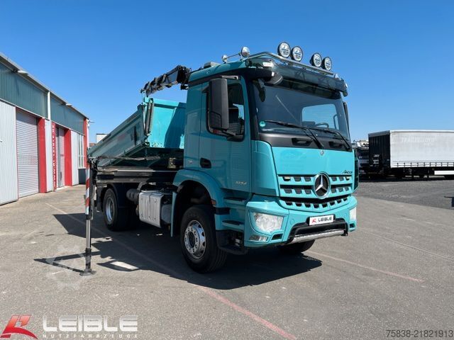 Kiepwagen MERCEDES-BENZ Arocs 1832 Kipper+ Kran Palfinger PK9501*205TKM*
