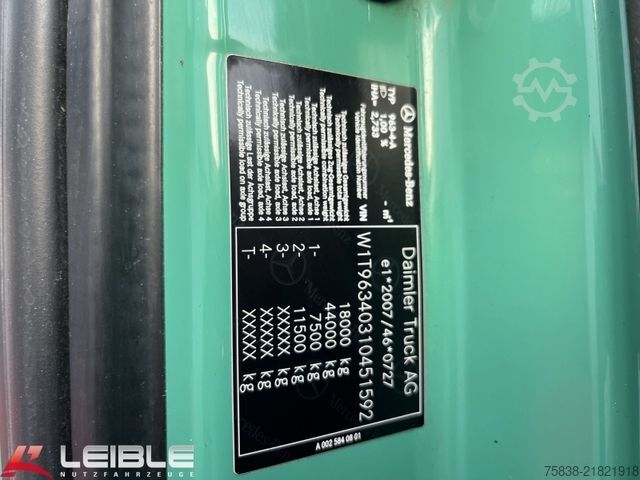 Standardowy ciągnik siodłowy MERCEDES-BENZ Actros 1851*Stream Space*Hydraulik*Standklima*