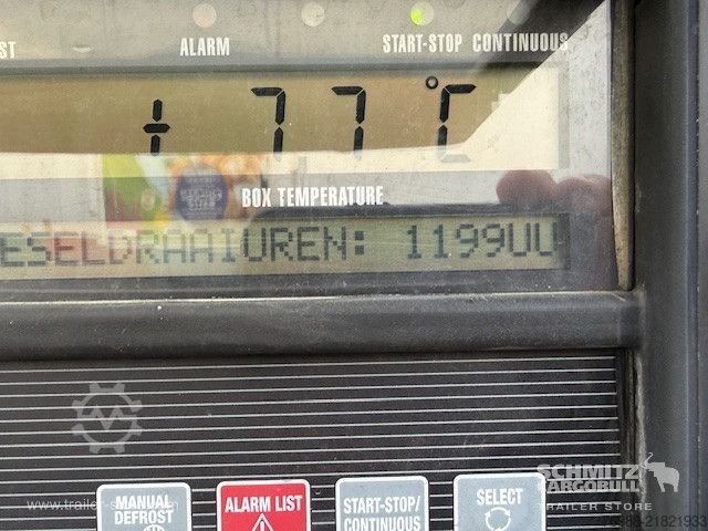 Hűtő félpótkocsi Schmitz Cargobull Tiefkühler Standard Ladebordwand