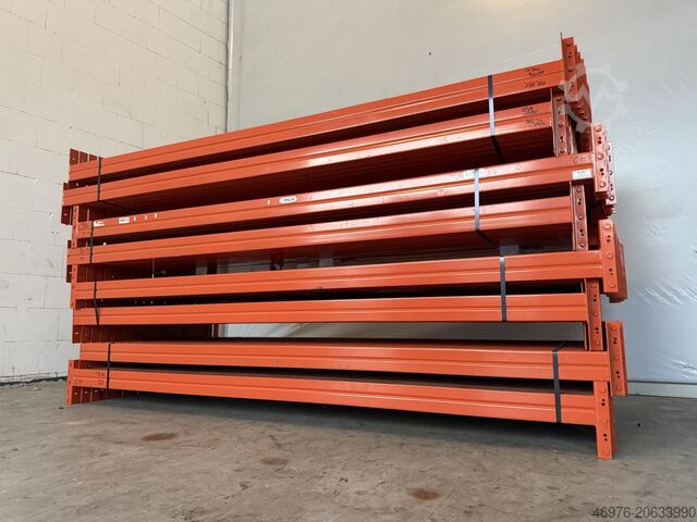 Hoogbouwmagazijn Palletstelling traverse Polypal Stockpal / K: 100 x 50 mm lichte Weite: 2.700 mm
