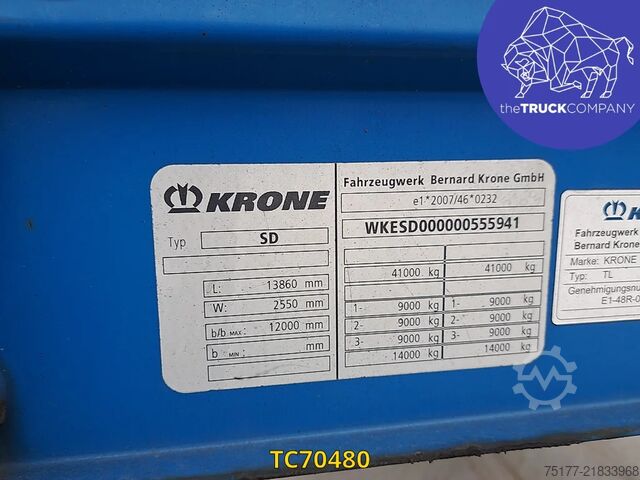 Bâches coulissantes Krone SD