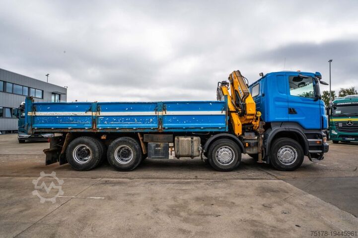 Tippbil med kran SCANIA R400 - EFFER 210-4S