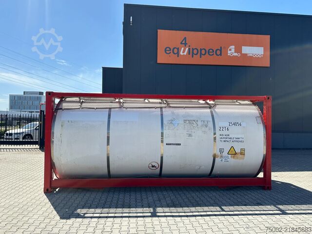 Tankcontainer CIMC 20FT ISO / 25.080L / 1-COMP.  / BAFFLES / UN PO...