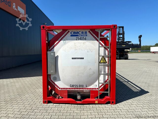 Tankcontainer CIMC 20FT ISO / 25.080L / 1-COMP.  / BAFFLES / UN PO...