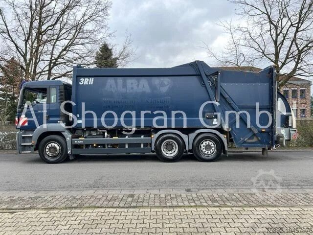 Vuilniswagen MAN TGS 26.320 Müllwagen Schörling / Euro 4