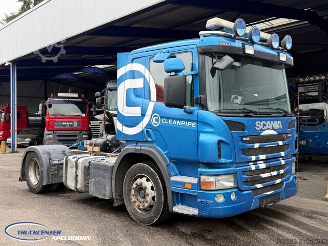 Chassi med hytt Scania P280 Euro 6, PTO