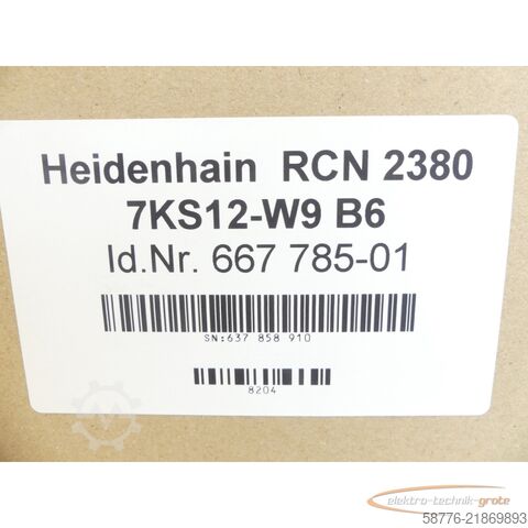 Komponent Heidenhain RCN 2380 7KS12-W9 B6 .667 785-01 -mit 6 Monaten Gwl.!-