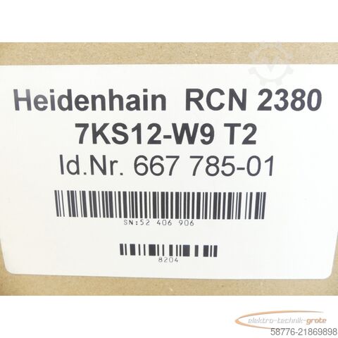 Komponent Heidenhain RCN 2380 7KS12-W9 .667 785-01 -mit 6 Monaten Gwl.!-