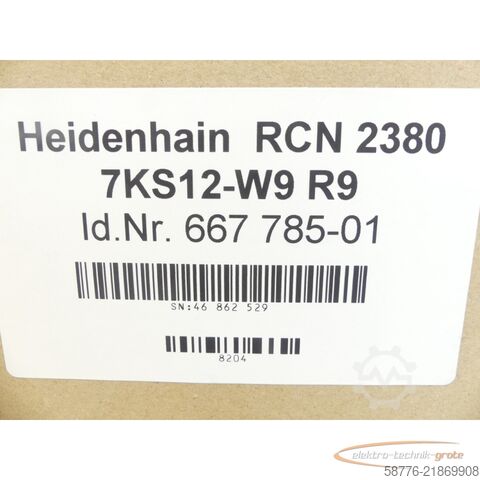 Komponenta Heidenhain RCN 2380 7KS12-W9 R9 .667 785-01 -mit 6 Monaten Gwl.!-