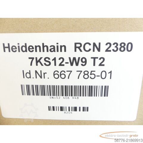 Komponenta Heidenhain RCN 2380 7KS12-W9 T2 .667 785-01 -mit 6 Monaten Gwl.!-