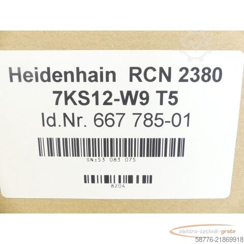 Komponent Heidenhain RCN 2380 7KS12-W9 T5 .667 785-01 -mit 6 Monaten Gwl.!-