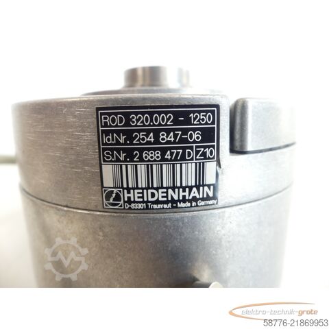 Στοιχείο Heidenhain ROD 320.002 1250 Drehgeber . 254 847-06 - ! -