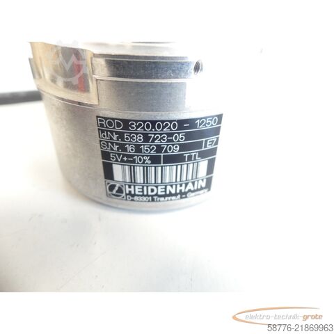 Στοιχείο Heidenhain ROD 320.020 1250 Drehgeber . 538 723-05 - ! -