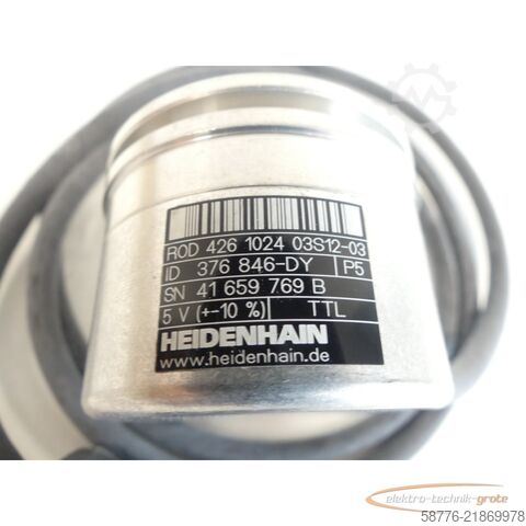 Komponent Heidenhain ROD 426 1024 03S12-03 Drehgeber . 376 846-DY - ! -