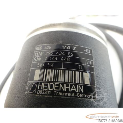 Στοιχείο Heidenhain ROD 426 1250 01-03 Drehgeber . 295 434-86 SN:7513448 -ungebr.!-