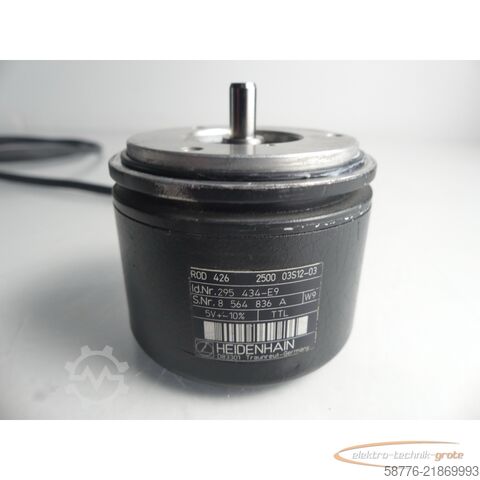 Komponent Heidenhain ROD 426 2500 03S12-03 . 295434-E9 / W9 Drehgeber SN: 8564836A