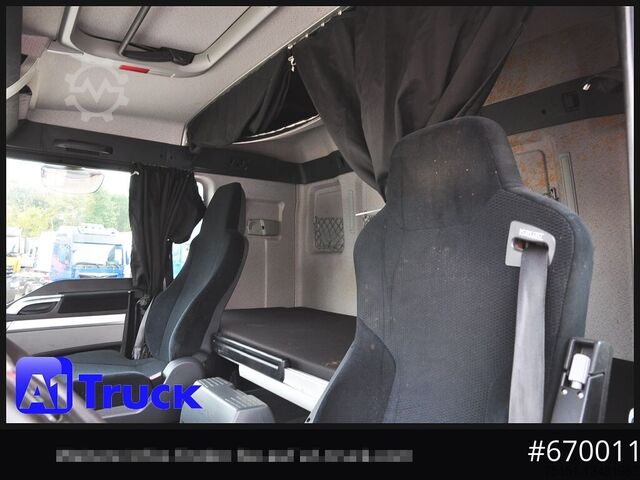 Vrachtauto met open laadbak MAN TGX 26.400, Hiab Kran, Lenk-Liftachse,