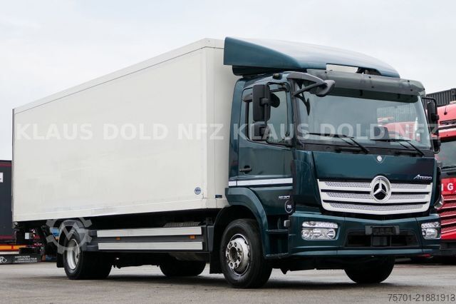 Camion caisson MERCEDES-BENZ Atego 1530 Koffer Vollluft LBW Kamera E06